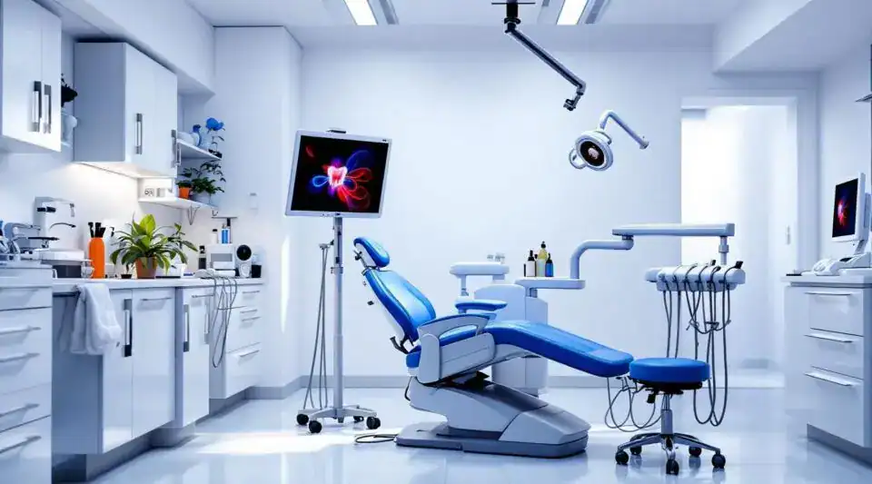 A warm, sunlit dental treatment room at Willow Dental in Reading, showing comfortable seating and a calming atmosphere.
